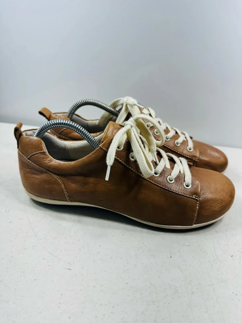 Born Shoes Womens 9M Casual Oxford Comfort Brown Leather Lace Up Low Top